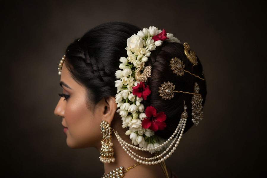 Bridal Hair Styling in India: From Classic Updos to Modern Waves