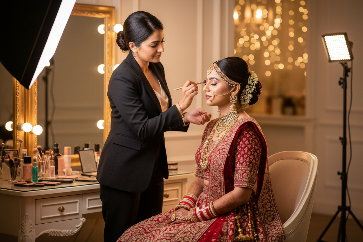 How to Choose the Right Bridal Makeup Artist in India: 10 Questions to Ask