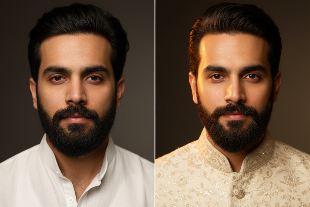 Groom Grooming Before After Clean