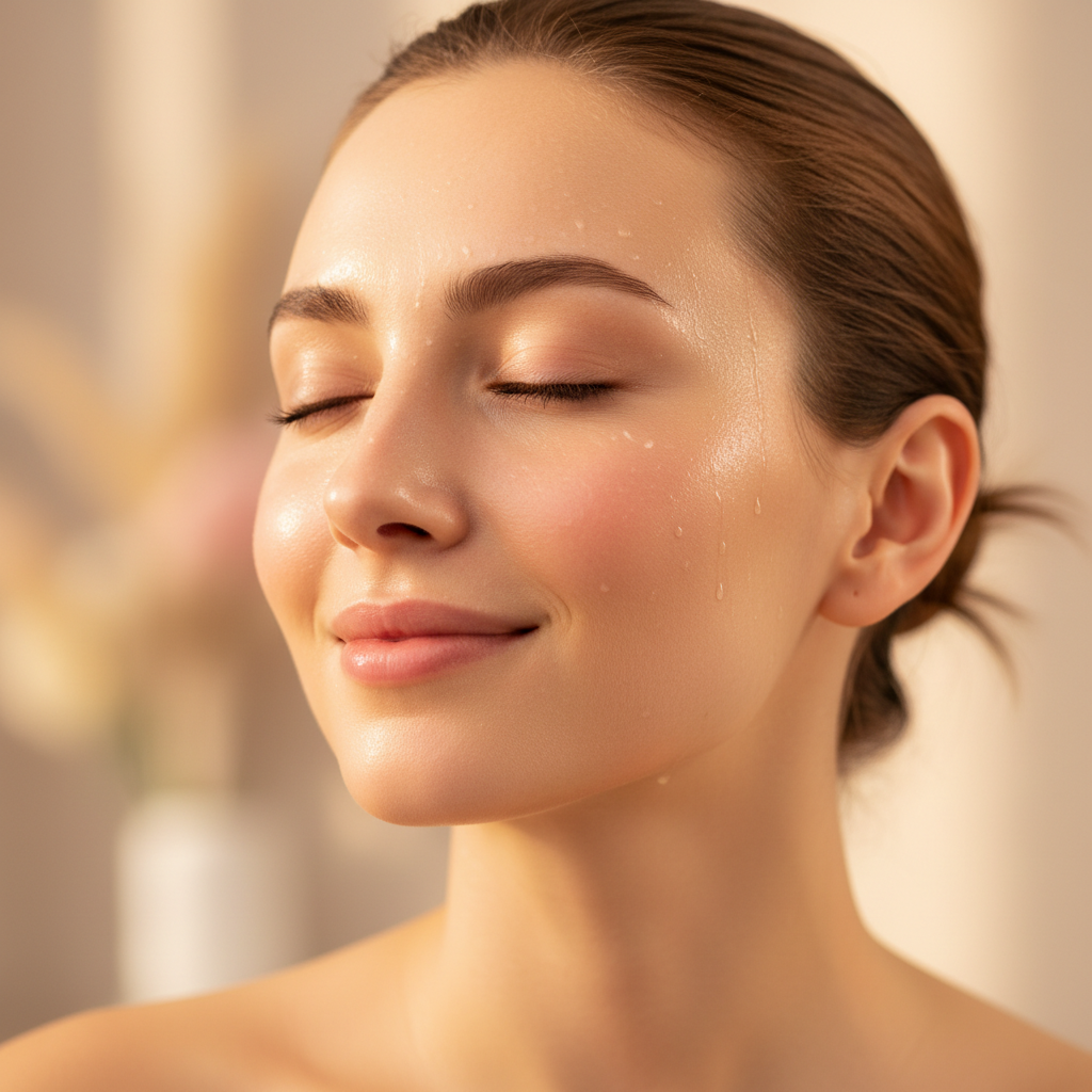 Intensely dewy glass skin effect Tatcha The Dewy Skin Cream