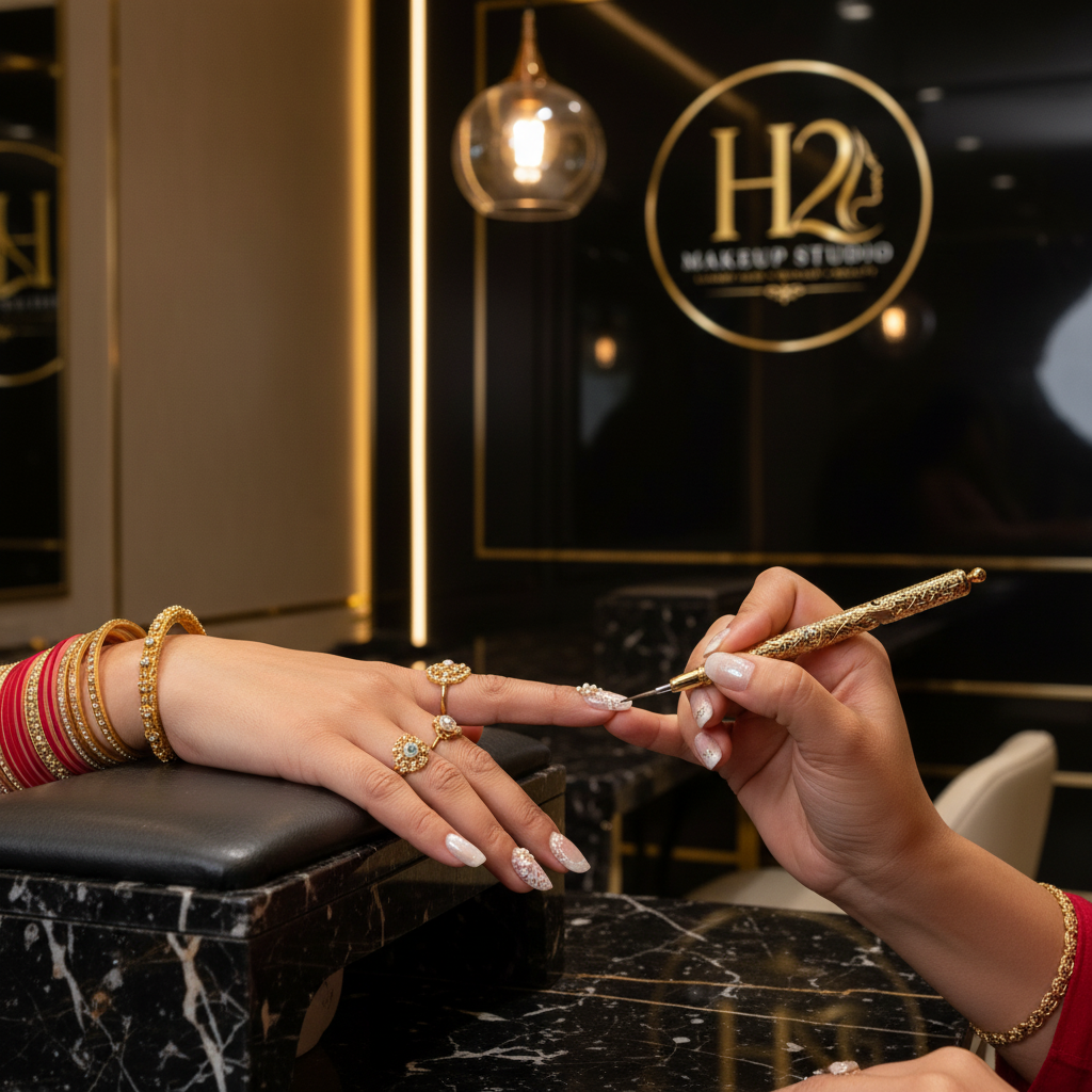 Luxury Nail Art & Manicure | H2 Makeup Studio